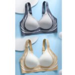 Comfortable Seamless Push Up Bra  - 2 Piece