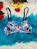 পাঁচটি সিঙ্গেল প্রিন্টেড ব্রা  ( কোন পেন্টি নাই সাথে ) - Image 2