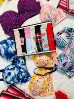 5 Pcs Print combo + 1 pcs print panty free