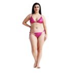 ছয় পার্টের নাইট ড্রেস ( ডিপ গোলাপি ) | ফ্রি সাইজ - Image 6