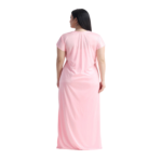 ছয় পার্টের নাইট ড্রেস ( লাইট গোলাপি ) | ফ্রি সাইজ - Image 4