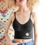 body shaper tops style padded bra | Black color | Free Size (30-38) - Image 2